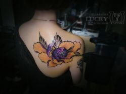 -幸运7纹身刺青Lucky7tattoo