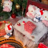 万象城！！限定Hellokitty🎀圣诞烤肉