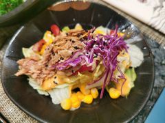 金枪鱼沙拉-渔荷食町·铁板烧料理(崂山万象汇店)
