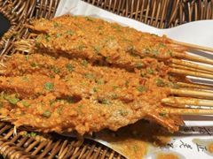 咸蛋黄串串虾-明丰小渔馆(明月路店)