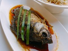 葱烤鲫鱼-蘭奢雅集·江浙菜(青山江滩店)