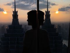 -The lounge 柏悦酒店大堂酒廊(上海环球金融中心店)