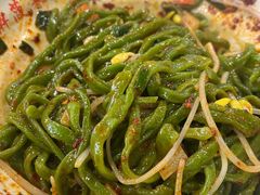 油波面-手擀菠菜面(西康路店)