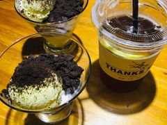 香草奥利奥冰淇淋杯-Thanks美式餐厅(汉堡咖啡店)
