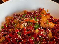 辣子鸡炒波龙-杭州西子湖四季酒店·金沙厅