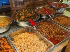 自助取餐区-聚合鑫东北熏酱熟食麻辣面(长阳店)
