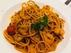 西班牙风情海鲜面-必胜客(松雷店)
