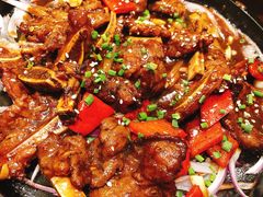 铁板牛仔骨-爱饭(民意店)