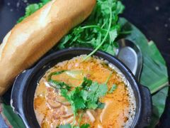 法棍蘑菇汤-Bun Dau Homemade
