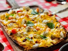 火焰烤饼水果风味-1886德国汽车餐厅(外滩十六铺码头店)