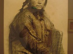 夏葆元·炭笔素描《艺徒》-上海油画雕塑院