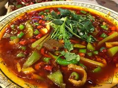 鲜鸡血烧肥肠-宋记冕宁土菜馆(海门渔村二店)