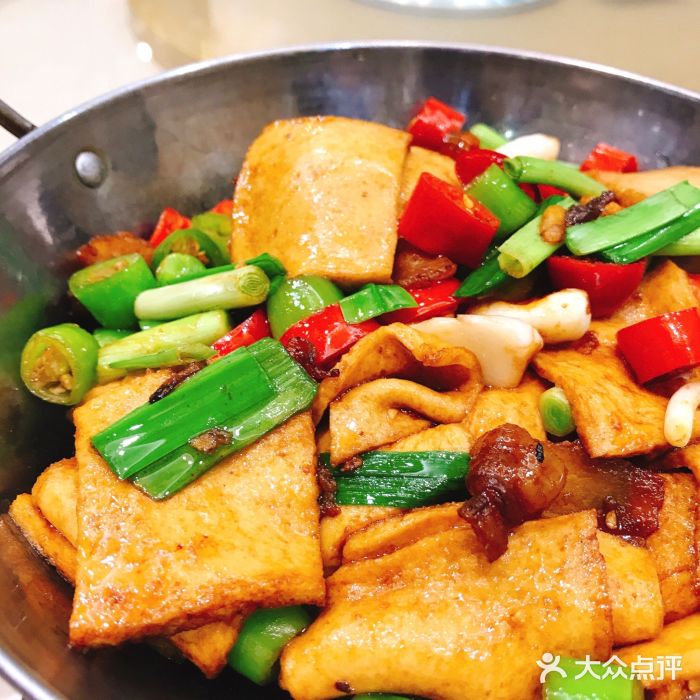 再回首酸菜鱼土菜馆(联通路店)干锅千页豆腐图片