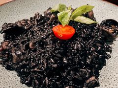 墨鱼汁蛤蜊烩饭-IL Forno 意坊·意大利餐厅(温州万象城店)