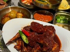 -草家酱蟹炭火烤肉店(珲春南路一店)