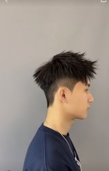 -海文先生国潮烫染男士理发馆