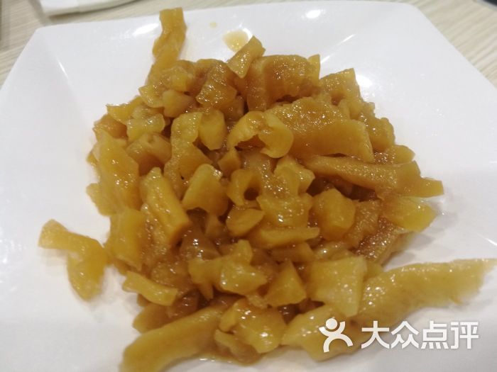萝卜干配稀饭