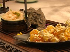 手剥河虾仁双味-杭州西湖柳莺里酒店·闻莺厅