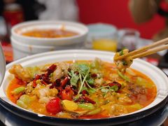 干锅牛蛙-川流不息·地道川菜·小龙虾(新松江路店)