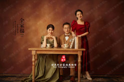 -时光纪亲子全家福照相馆(静安店母女写真父母纪念照)