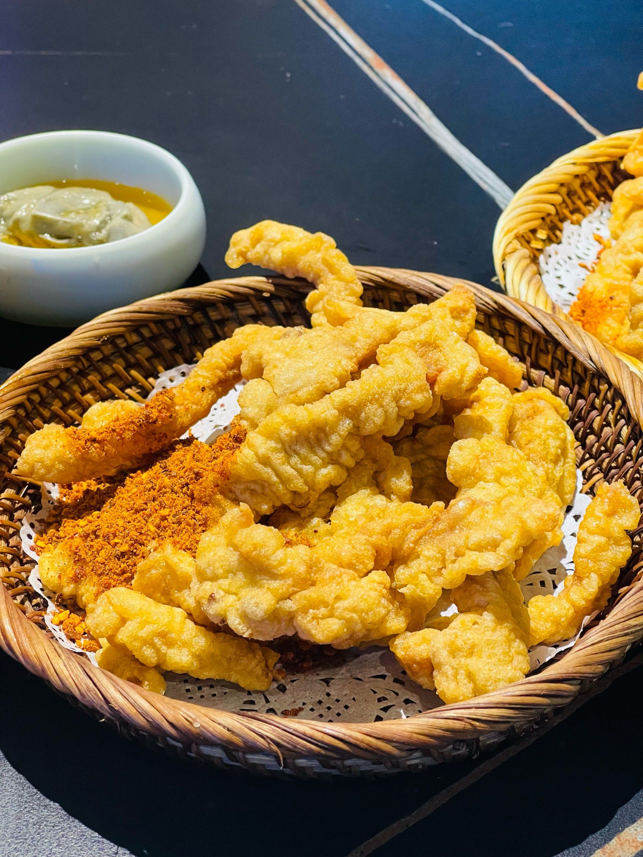 火锅店里的小酥肉好好吃