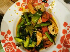 红咖喱炒虾仁-Doo Dee Thai Food(Issan/Isaan/Esan)
