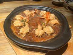 砂锅生焗蒜蓉粉丝虾-破三川·新川菜(静安大融城店)