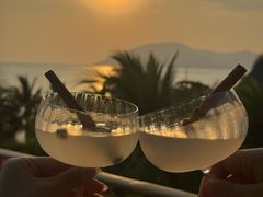 -日落吧·海景咖啡厅·餐酒吧·鸡尾酒·下午茶·乐队表演·浪漫夕阳·三亚文华东方酒店