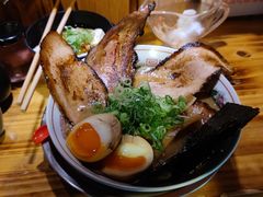黑麻油豚骨拉面-老龙亭拉面店