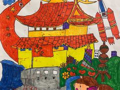 上课实景-艺起长大少儿美术教育(丹凤花园校区)