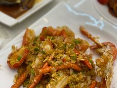 葱花酱焗大罗氏虾-有腥气私房菜·寻味顺德