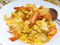 青岛大虾炒白菜-开海·红岛海鲜虾水饺(石老人店)
