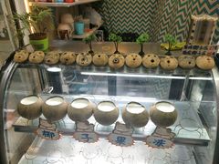 -椰爺爺·椰子冻砵仔糕