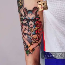 -幸运7纹身刺青Lucky7tattoo