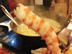 -鲜入围煮花胶鸡海鲜火锅