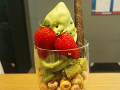 大芭菲-36抹茶·千层与鲜果茶(欢乐海岸店)