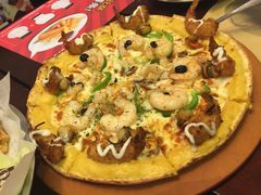 海鲜盛宴芒果凤梨披萨-Mr.Pizza米斯特比萨(盐城聚龙湖店)