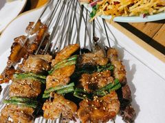 蒜苔羊排-小核桃品质串店(世茂大道店)