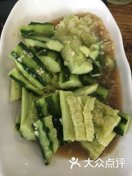 金牛王潮汕牛肉火锅-凉拌黄瓜图片-上海美食-大众点评网