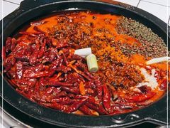浓香牛油红锅-卤校长老火锅(绿地468店)