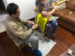 -龙文宝贝上门婴儿理发满月剃胎毛(总店)