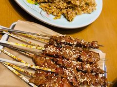 烤现切羊肉-乐乐大排档·30年老字号(浙江路店)