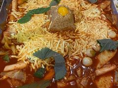 芝士火山炒年糕-包装马车·韩国料理·포장마차