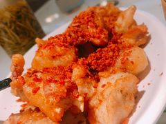 w招牌椒盐牛蛙-新大咀港式茶餐厅(宝山万达店)