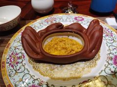 清炒蟹粉-功德林(南京西路店)