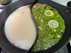 青柠白玉鱼锅-新辣道鱼火锅(航天万源店)
