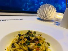 海鲜意大利面-迪拜帆船酒店海底餐厅