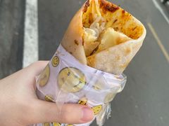 烧饵块加油条-金块块云南小吃
