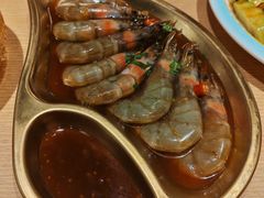 生卤虾-街角等你.大连海鲜烧烤.经典铁板海鲜串(西安路店)