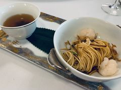 鲜虾葱油拌面配昆布豆腐汤-伯衡55·吉品轩(乌鲁木齐南路店)